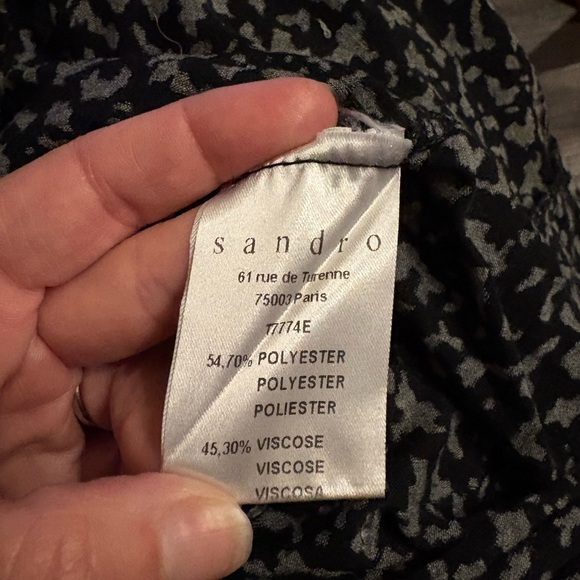 Sandro lightweight tank green/black size‎ 3/Large - Picture 2 of 6